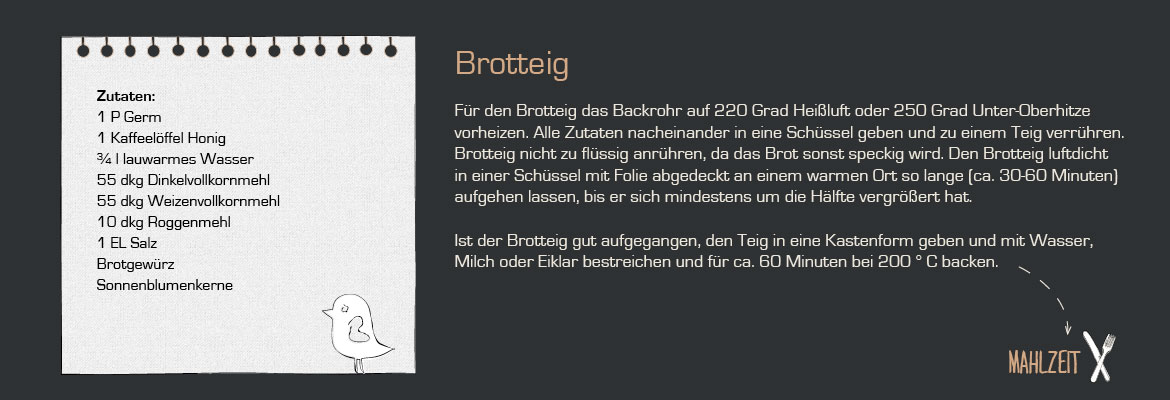 Brotteig Rezept